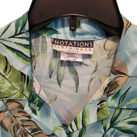 NWT Notations Petite Dress Sz L Button down Front - Picture 4 of 10